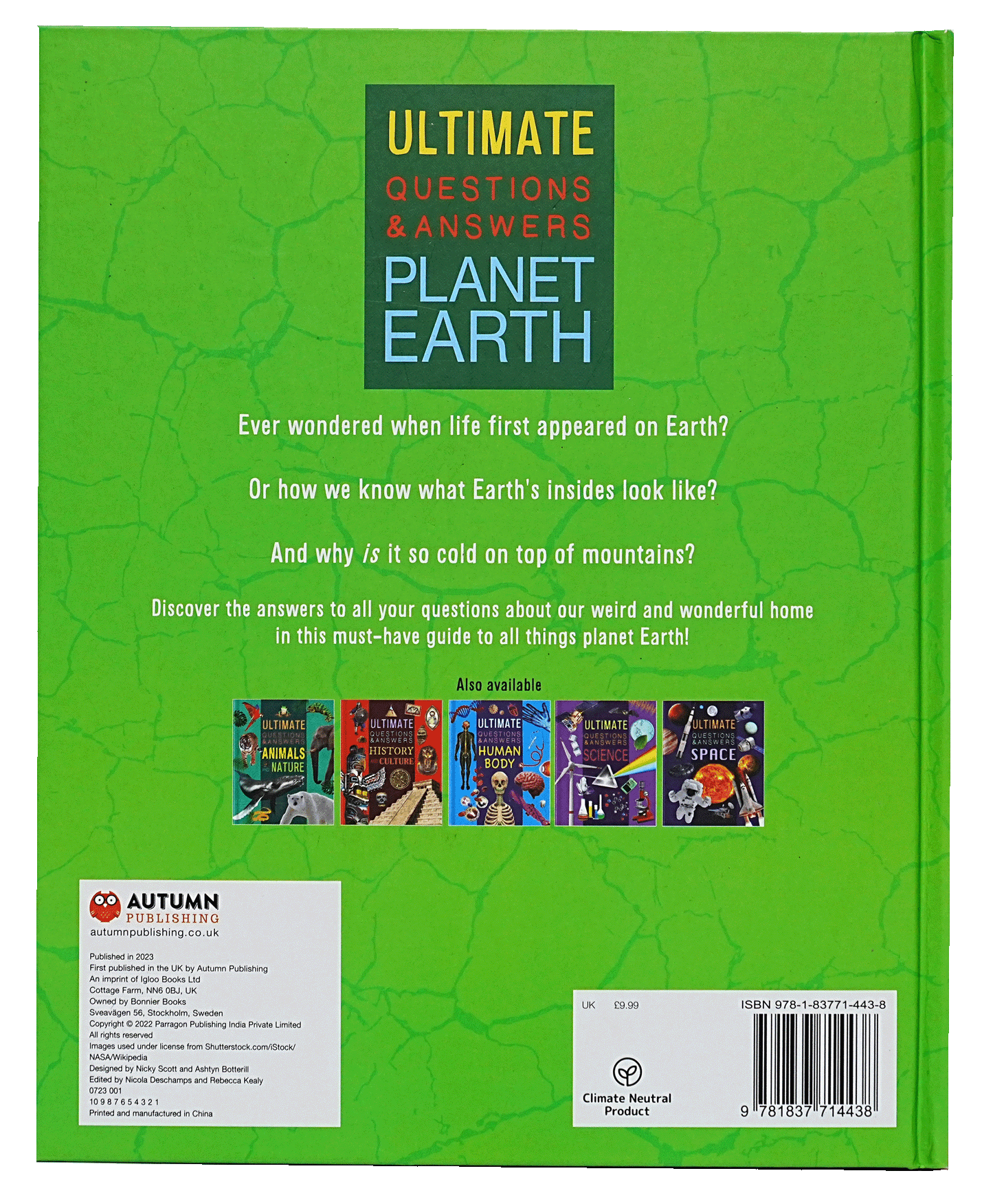 Planet Earth  - Ultimate Questions And Answers