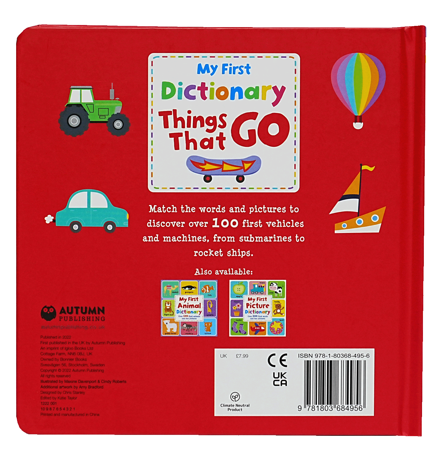 My First Dictionary - Thing That Go