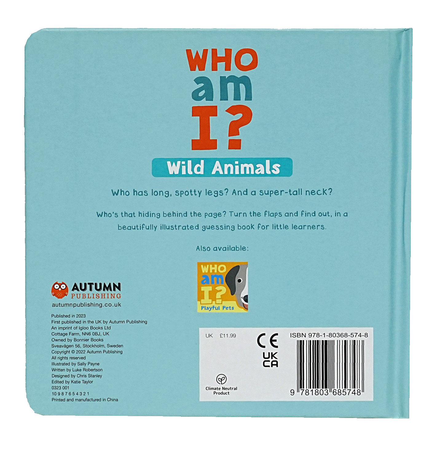 Who Am I? Wild Animals