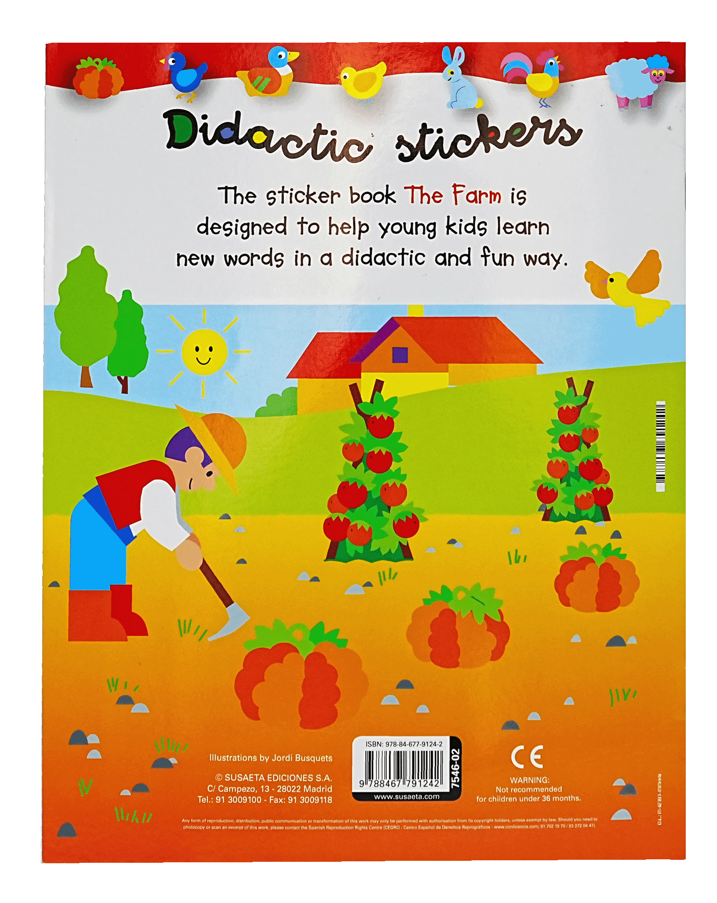 Didactic Stickers - The Farm