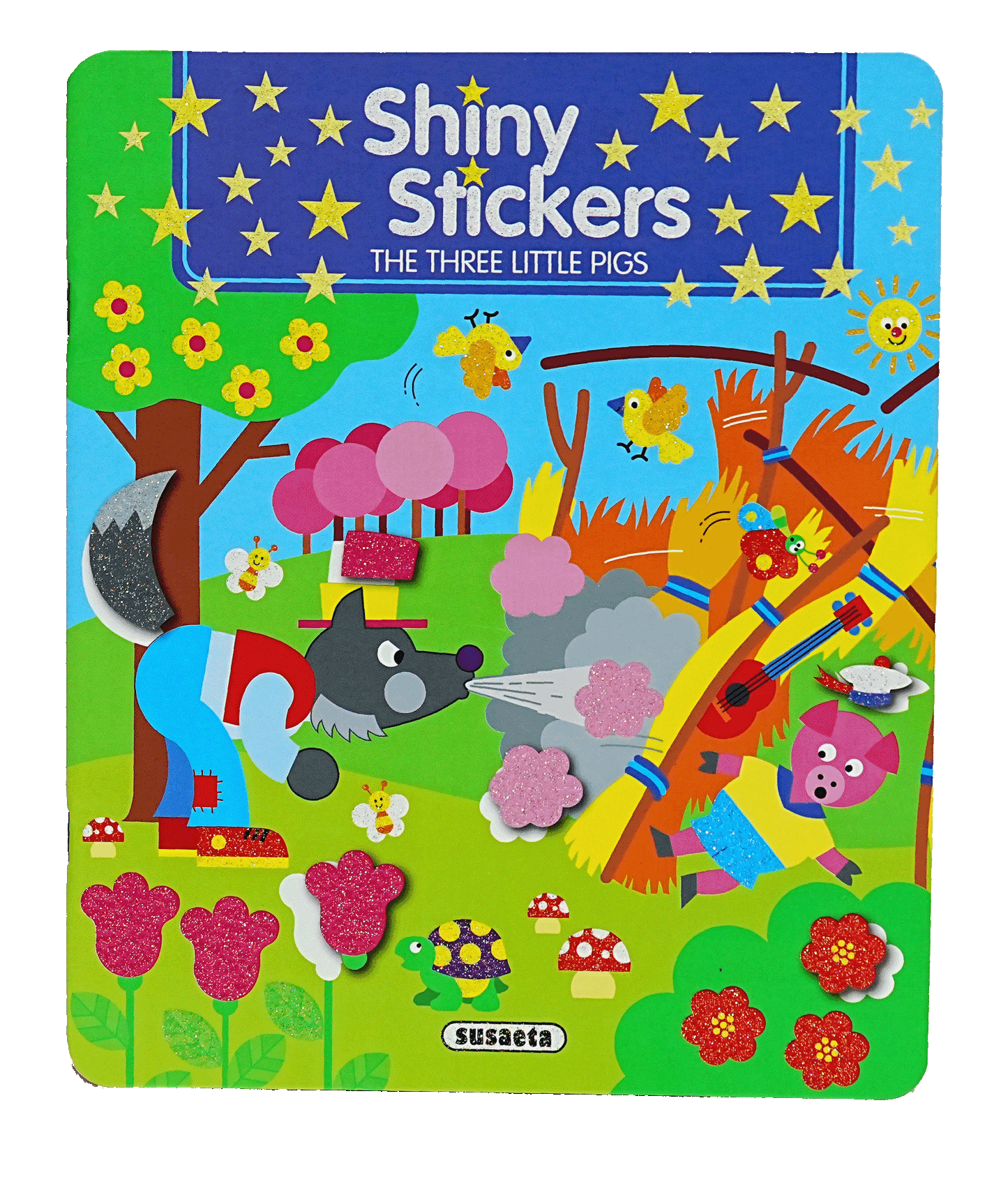 Shiny Stickers - The Three Little Pigs