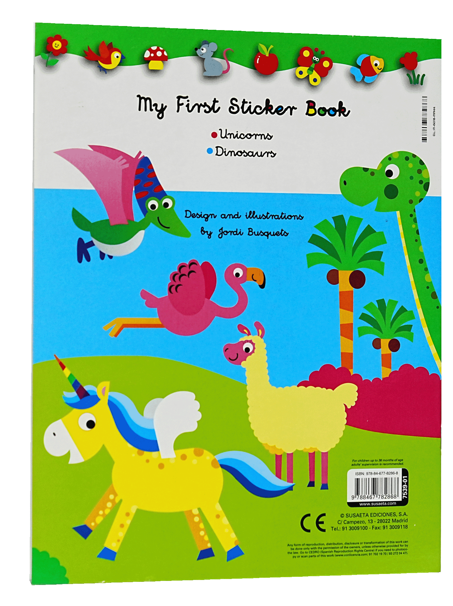 My First Sitcker Book - Unicorns