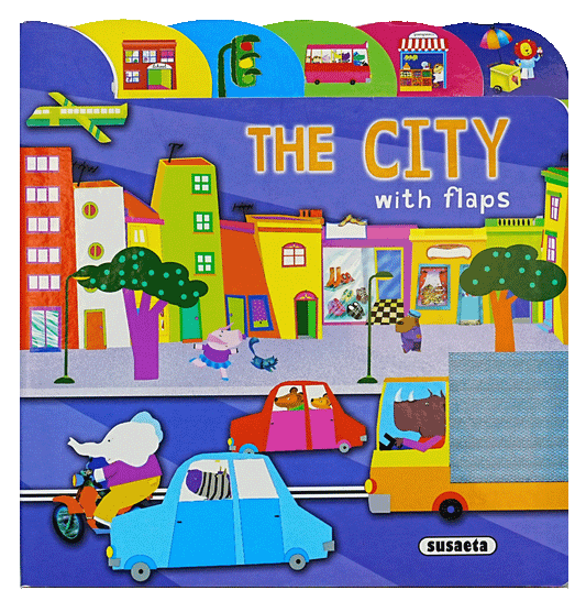 The City - Lift The Flap Tab Book