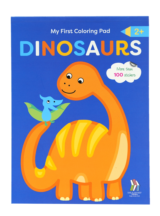 My First Coloring Pad Dinosaures 2+