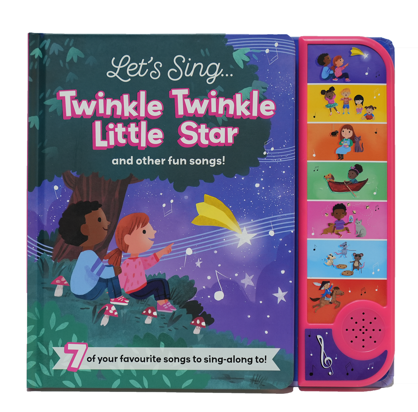 7 BUTTON SOUND BOOK - TWINKLE TWINKLE