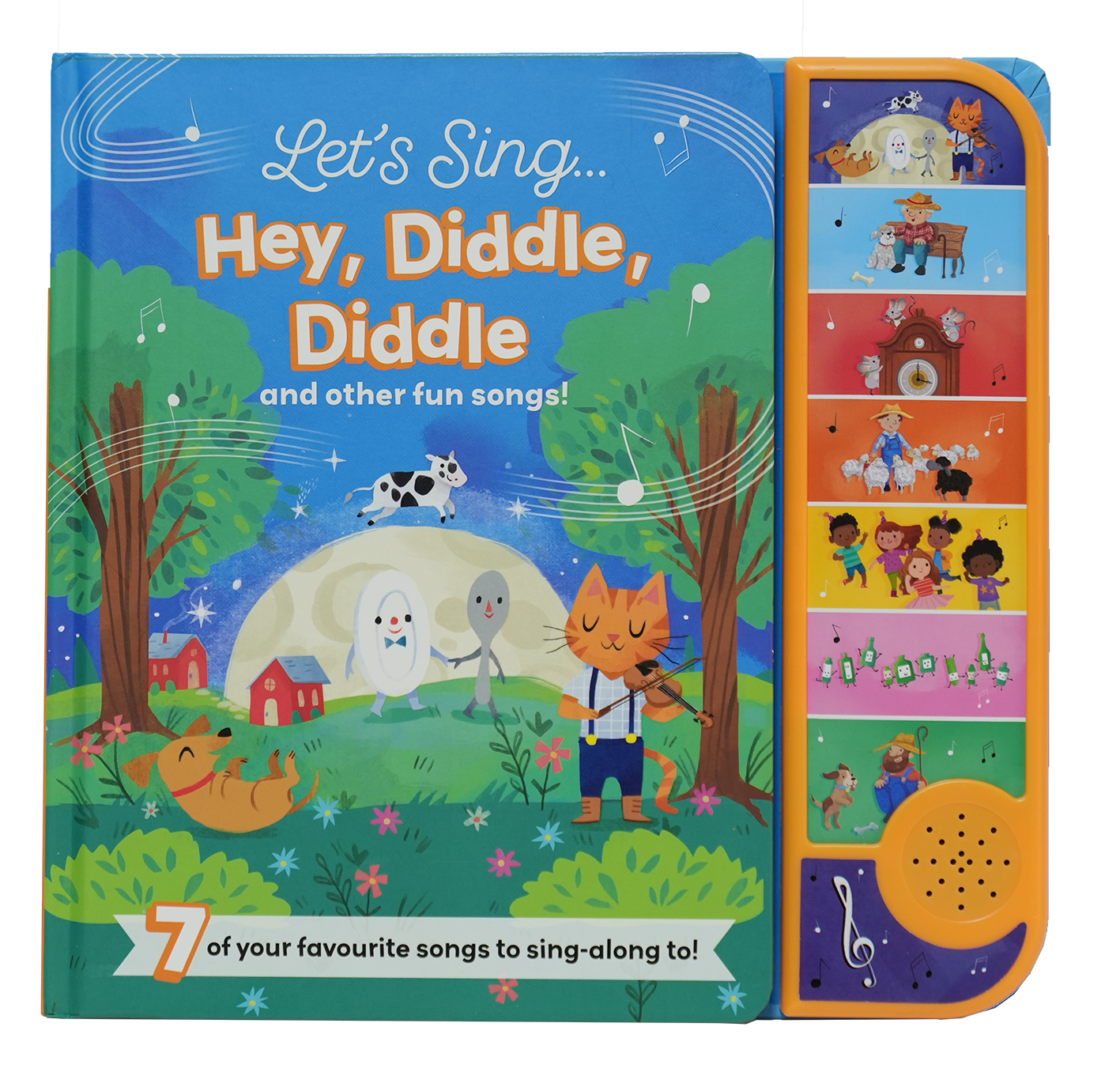 7 BUTTON SOUND BOOK - HEY, DIDDLE, DIDDLE