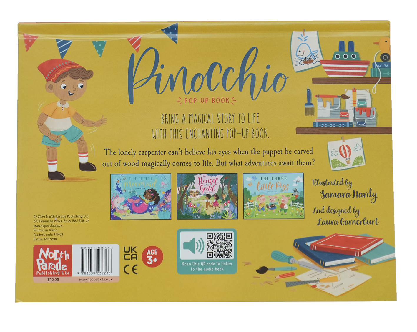 Pinocchio-Fairy Tale Pop Up Book