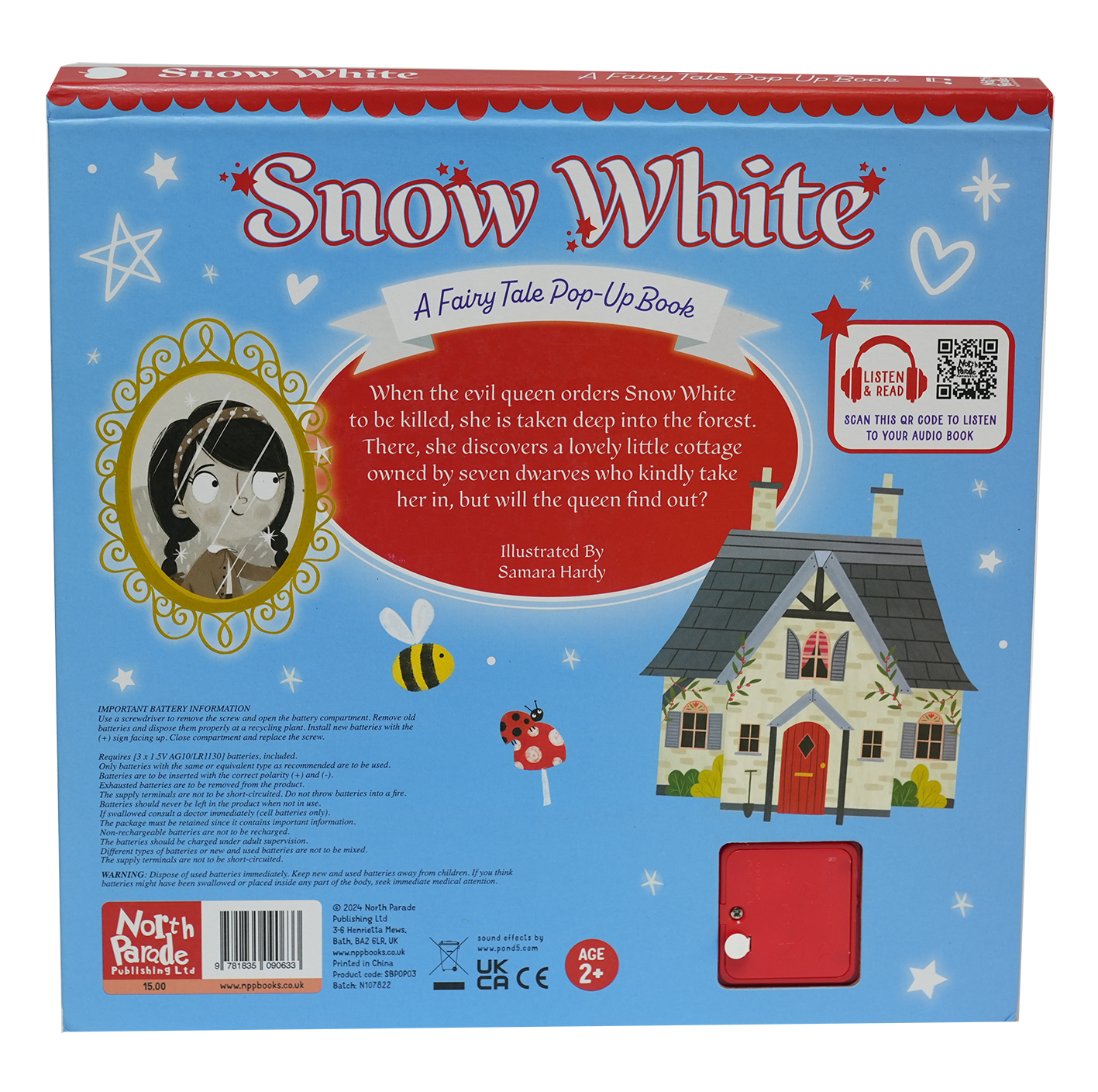 POP-UP SOUND BOOK - SNOW WHITE