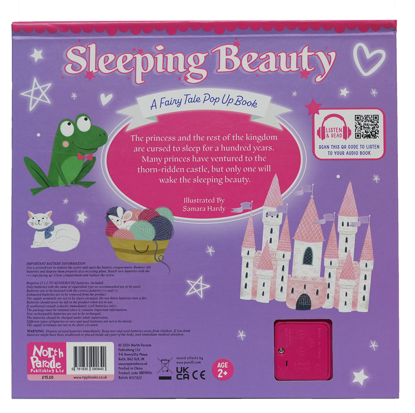 POP-UP SOUND BOOK - SLEEPING BEAUTY