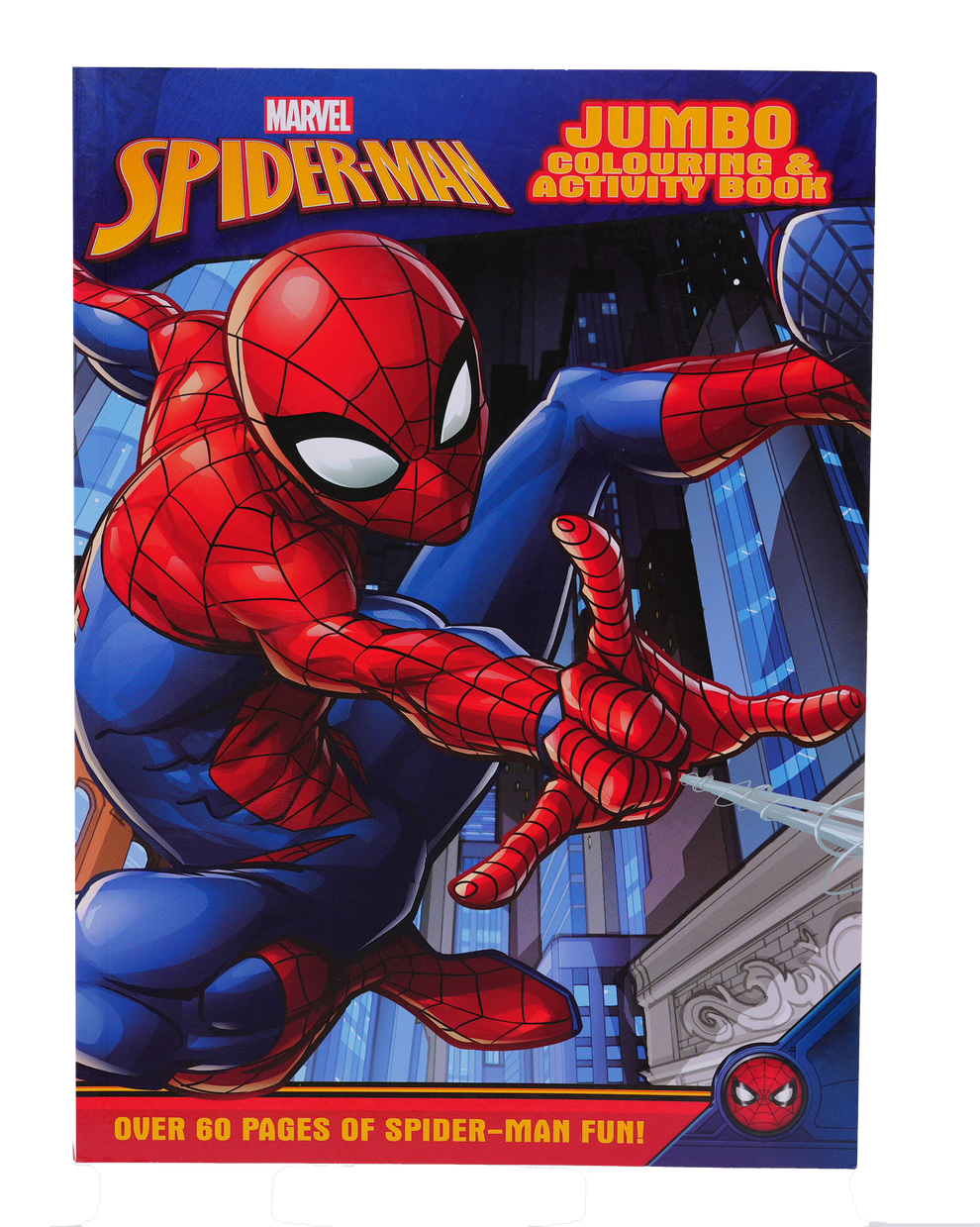 Spider Man Jumbo Colouring Book