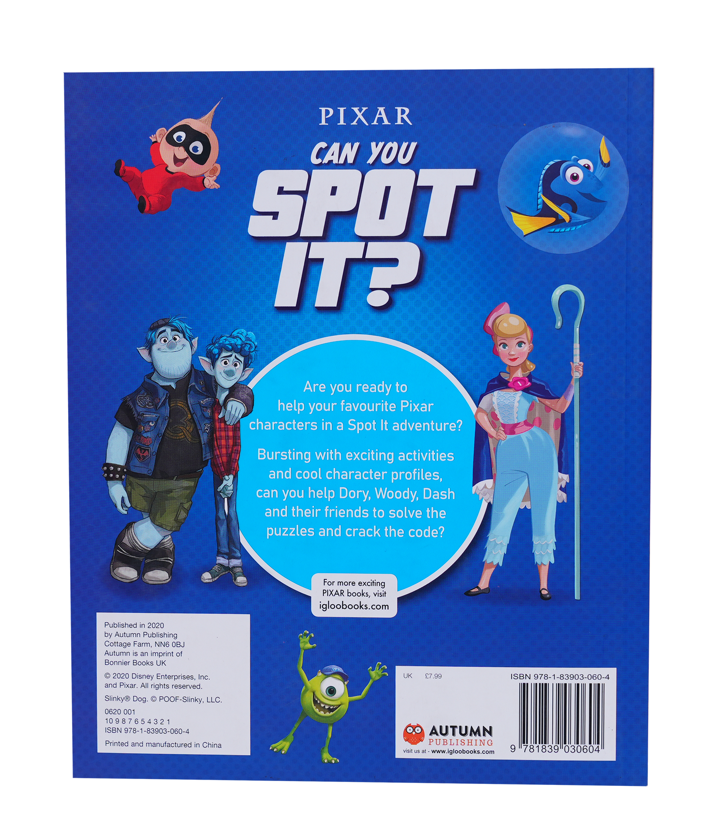 Pixar: Can You Spot It? - Spot It! Disney