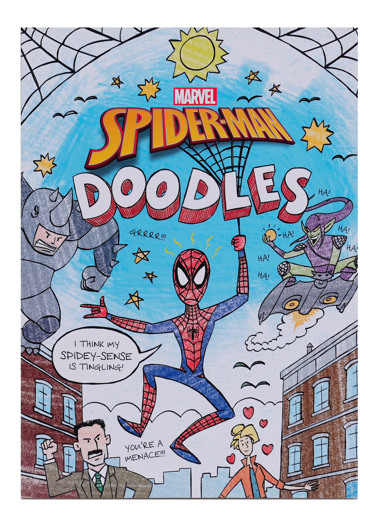 Doodle Book Marvel - Spiderman Doodles