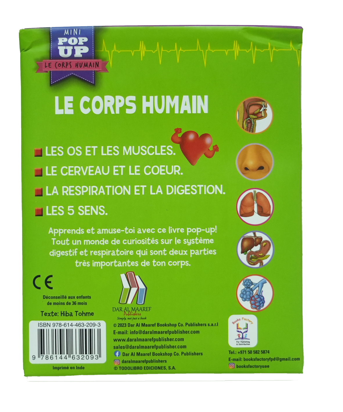 Pop Up - Le Corps Humain - La Respiration Et La Digestion