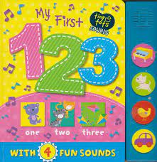 Tiny Tots Cased Sound Board - My First 123