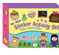 Mmsk10alm''24'' Magnetic Mini Stickers Books
