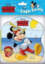 Shaped Bath Book 2 Disney Mickey Mouse