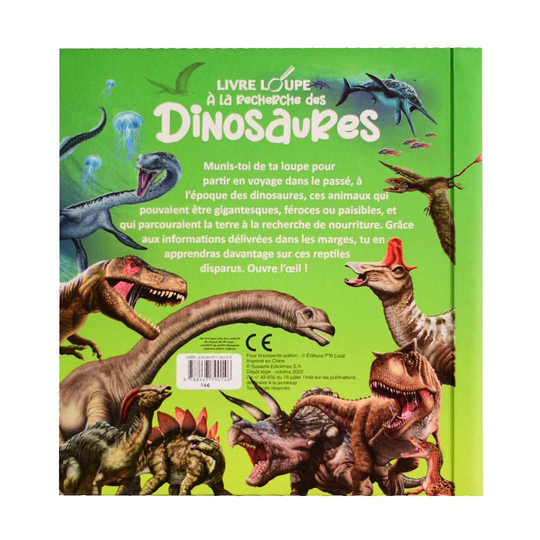 Liver Loup -  Dinosaures