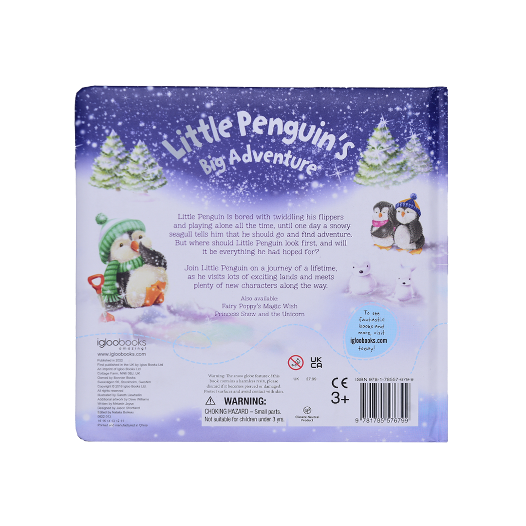 Glitter Globes Snowflake - Little Penguin's Big Ad