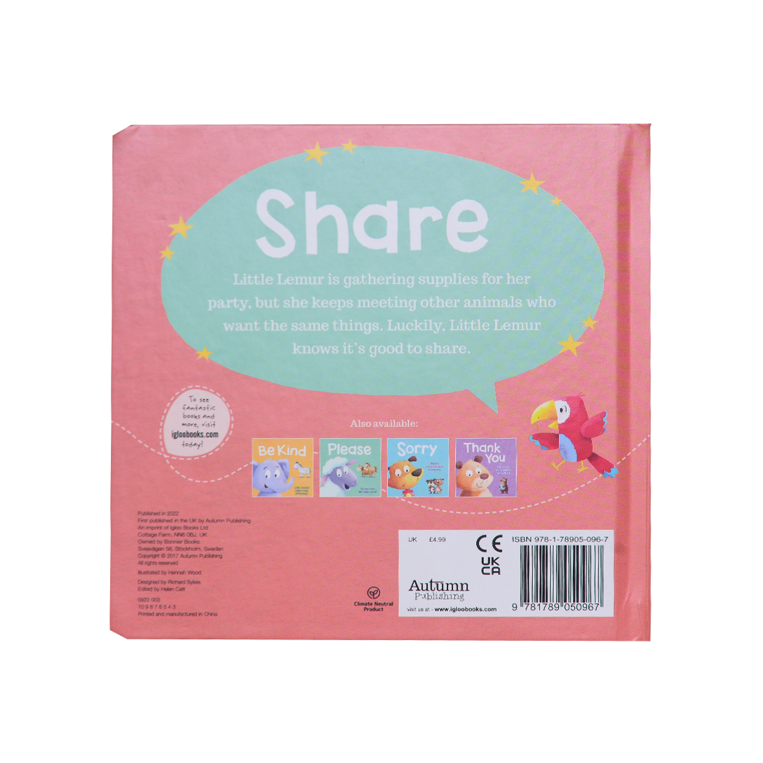 Manners Board Books - Share