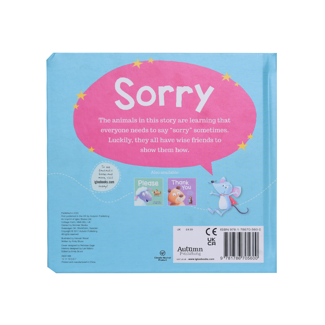 Manners Board Books - SORRY