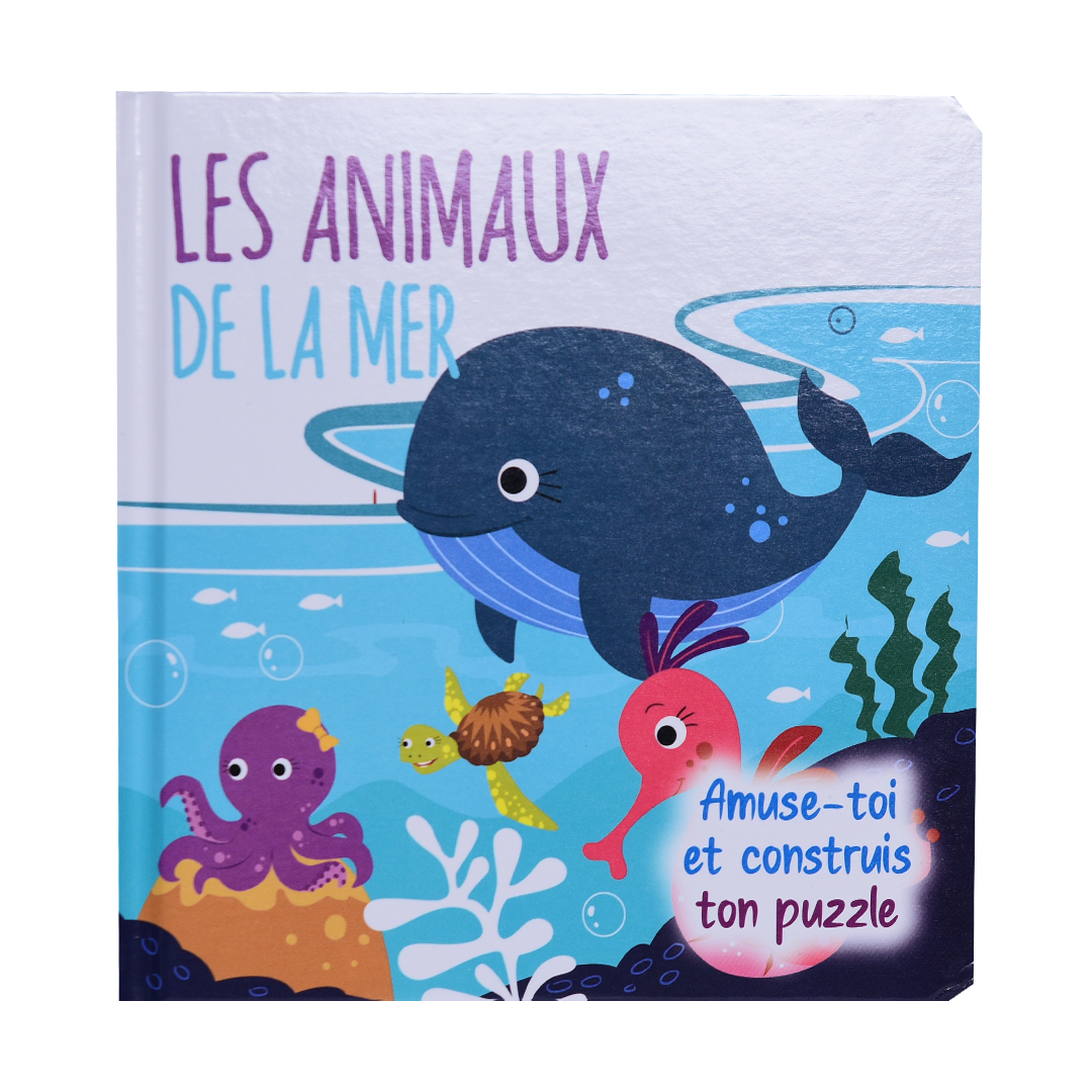 Les Animaux De La Mer  - Amuse Toi Et Construis Ton Puzzle