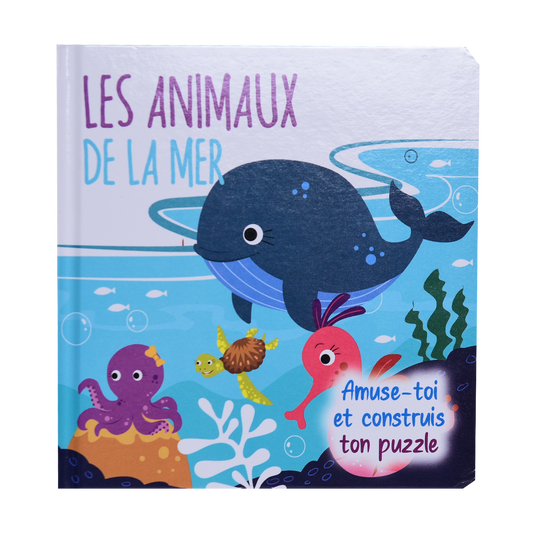 Les Animaux De La Mer  - Amuse Toi Et Construis Ton Puzzle