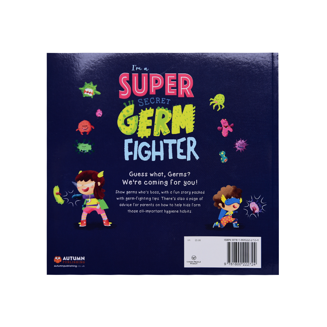 Picture Flats - I'm A Super Secret Germ Fighter