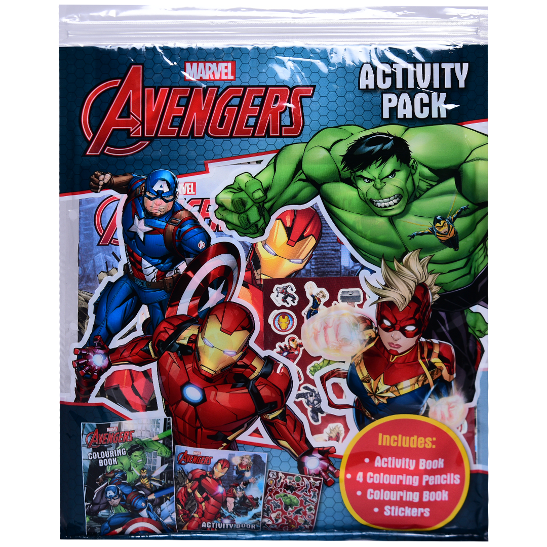 2-in-1 Activity Bag Marvel - Marvel Avengers: Activity Pack