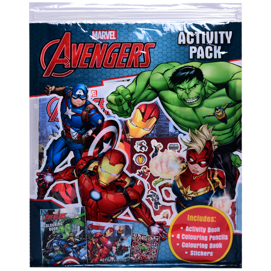 2-in-1 Activity Bag Marvel - Marvel Avengers: Activity Pack