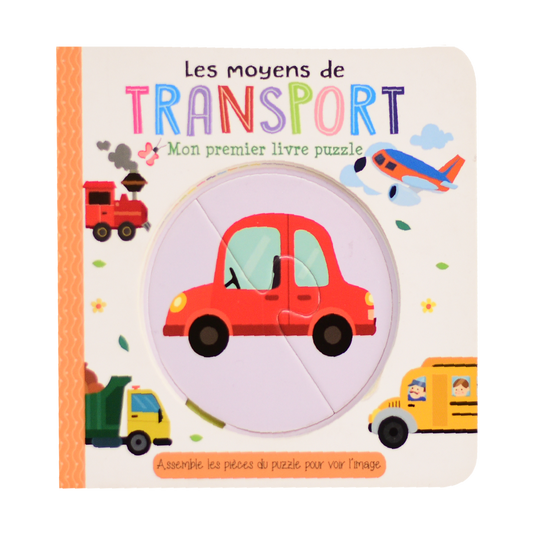 Les Moyens De Transport - Mon Premier Livre Puzzle