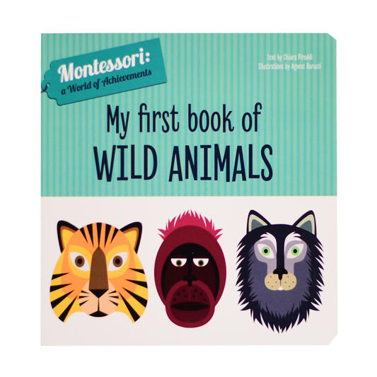 My First Book Of Wild Animals Montessori