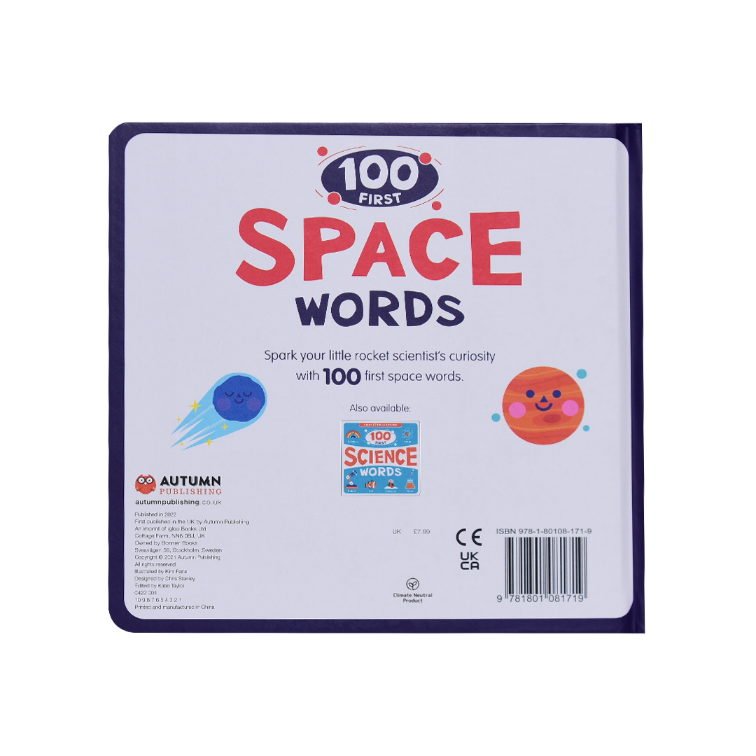 First STEM Learning - 100 First Space Words