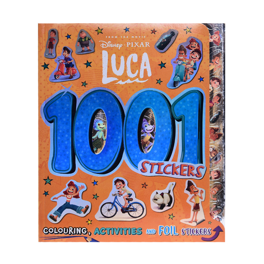 1001 Stickers DCFC Disney Disney Pixar Luca: 1001