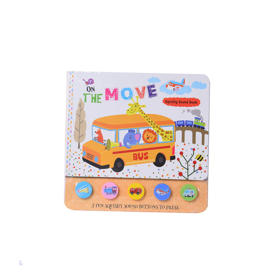 Squishy Sound Book- On the Move - Bus