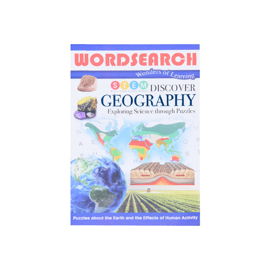 Wolnmab01alm''24'' Wol Wordsearch Book - Geography